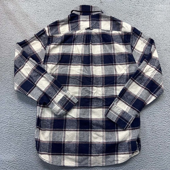 Jachs Flannel Shirt Mens Medium Plaid Classi Heritage - Picture 8 of 8